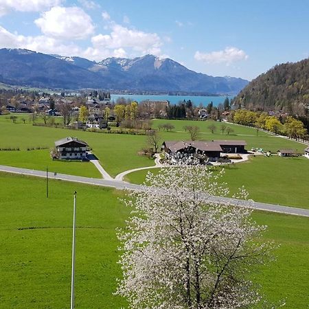 Apartment Wolfgangsee Strobl Bagian luar foto